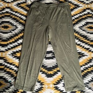 Hasting & smith joggers pants size L from boscors brand new,green